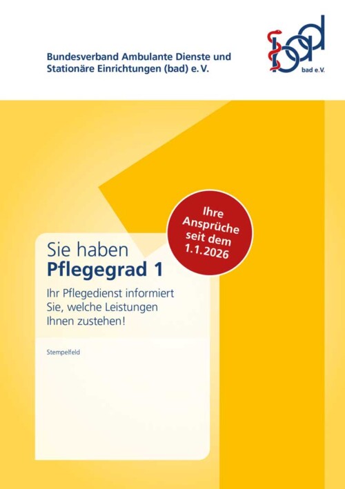 Ihre Ansprüche bei Pflegegrad 1 ab 2026 5 Ratgeber Pflegegrad 1