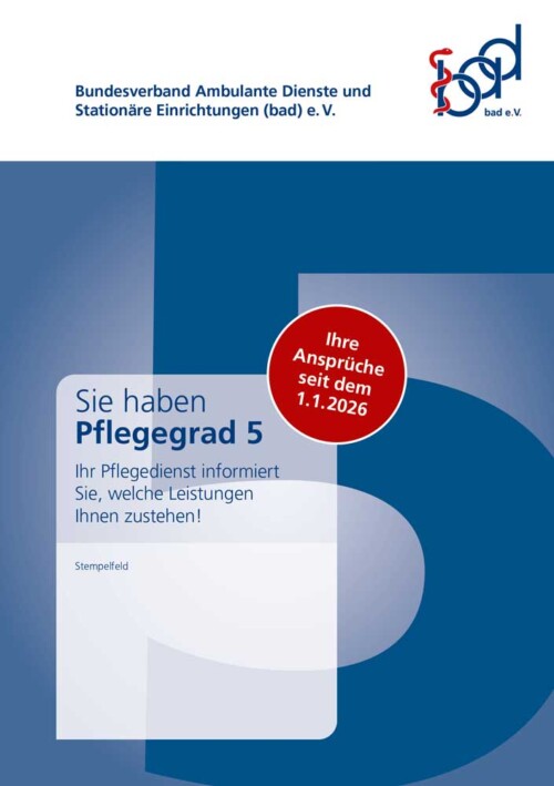 Ihre Ansprüche bei Pflegegrad 5 ab 2026 2 Ratgeber Pflegegrad 5