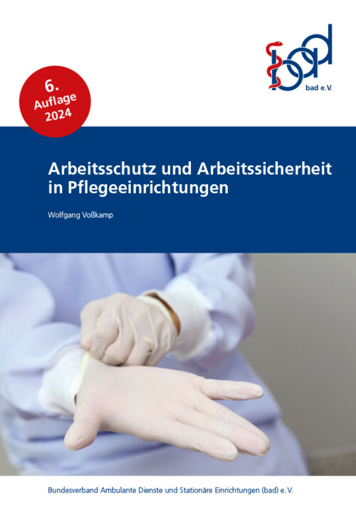 Titel Broschüre Arbeitsschutz