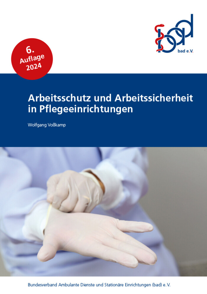 Titel Broschüre Arbeitsschutz