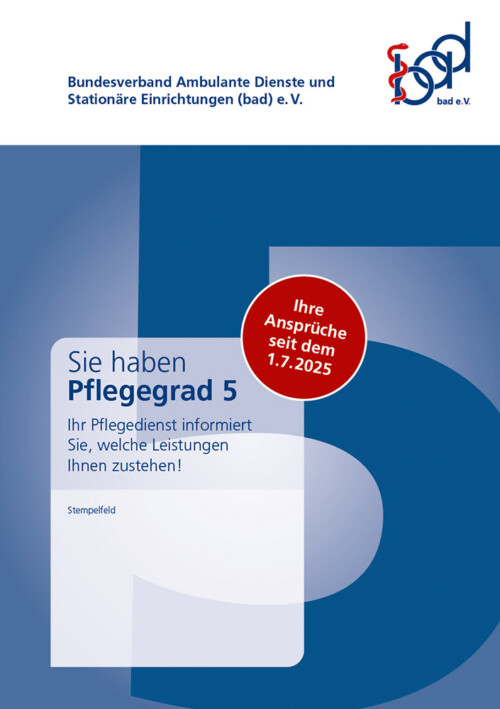 Ihre Ansprüche bei Pflegegrad 5 ab 2025 1