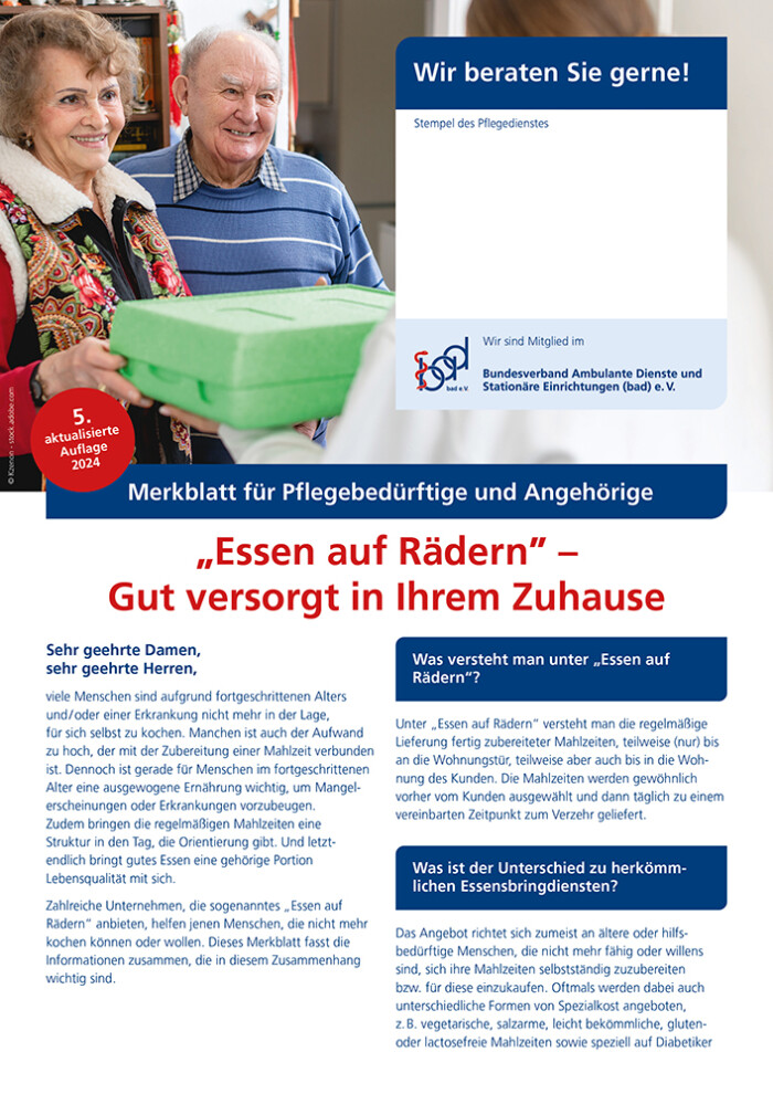 Essen auf Rädern