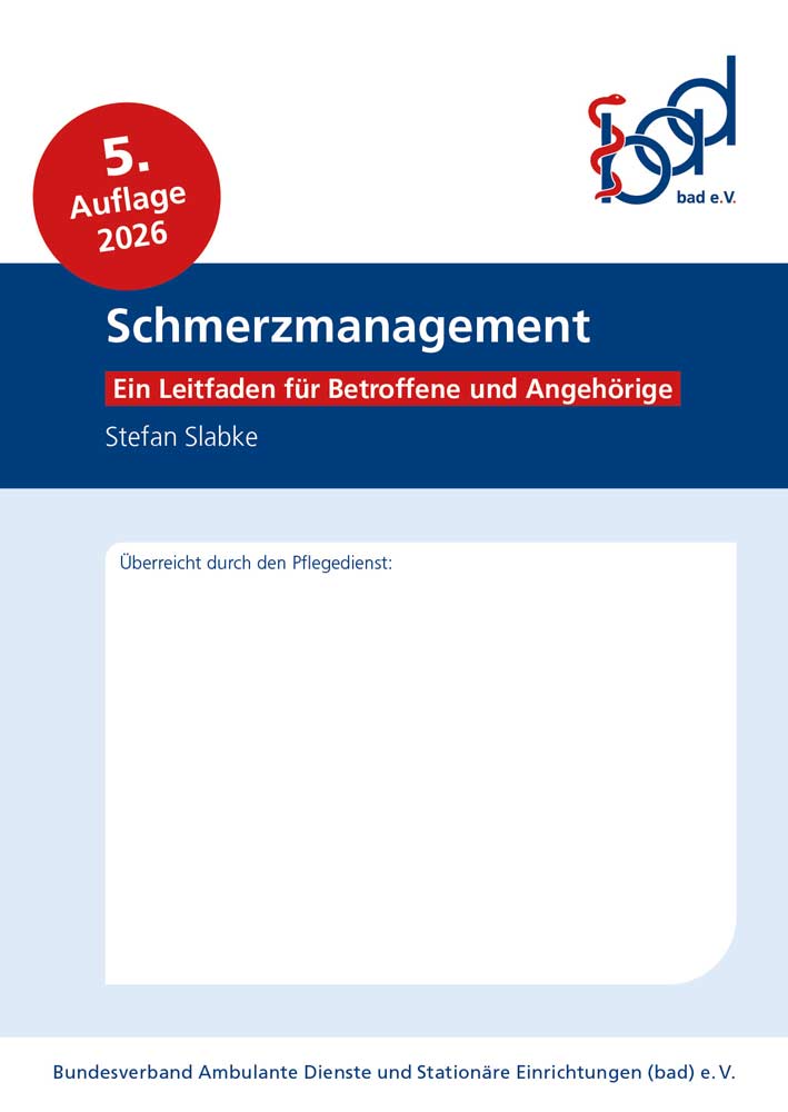 Schmerzmanagement – Ein Leitfaden für Betroffene und Angehörige 1 Schmerzmanagement – Ein Leitfaden für Betroffene und Angehörige