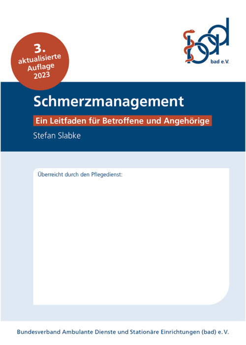 Schmerzmanagement – Ein Leitfaden für Betroffene und Angehörige 15