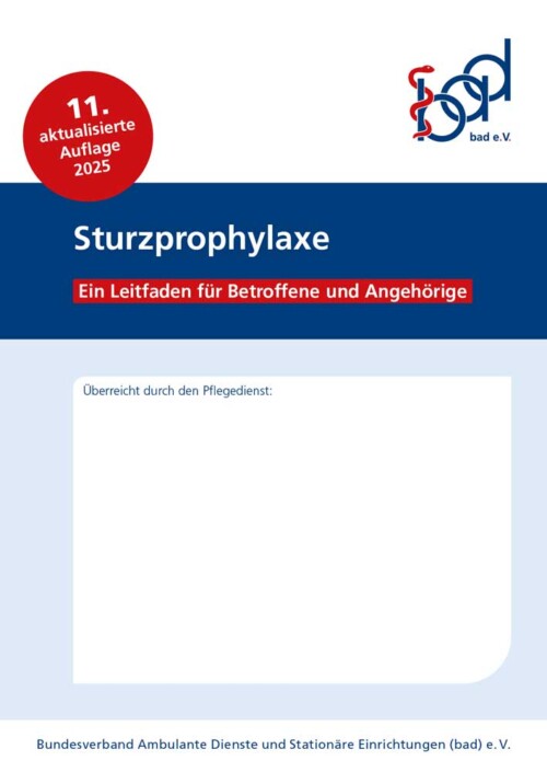 Sturzprophylaxe – Ein Leitfaden für Betroffene und Angehörige 3