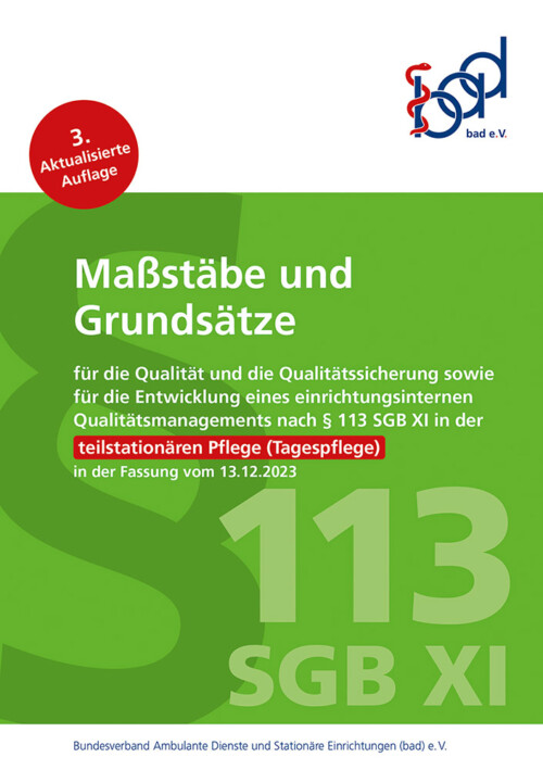 Maßstäbe und Grundsätze in der teilstationären Pflege/Tagespflege – exklusiv für bad-Mitglieder 5